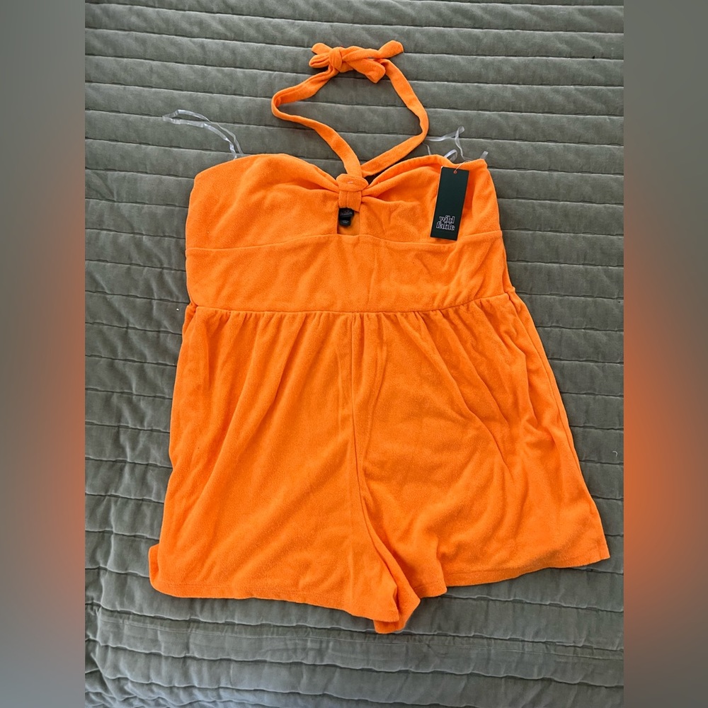 Wild fable romper - orange